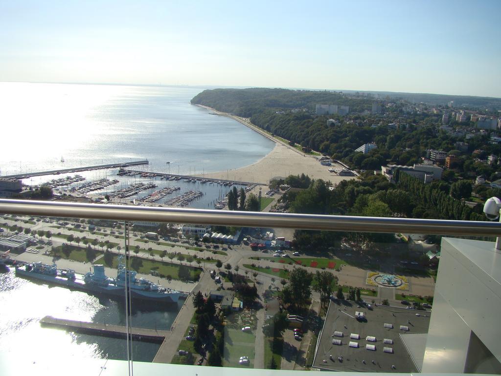 Ferienwohnung Sea Towers Gdynia Pomerania Zimmer foto