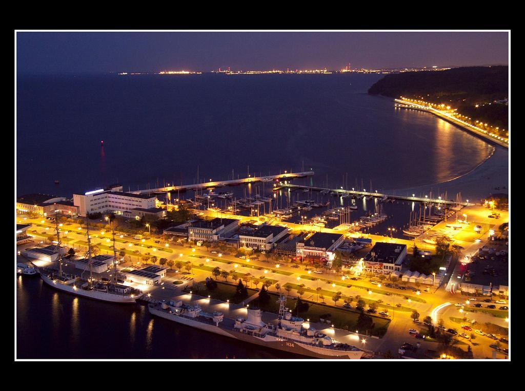 Ferienwohnung Sea Towers Gdynia Pomerania Zimmer foto